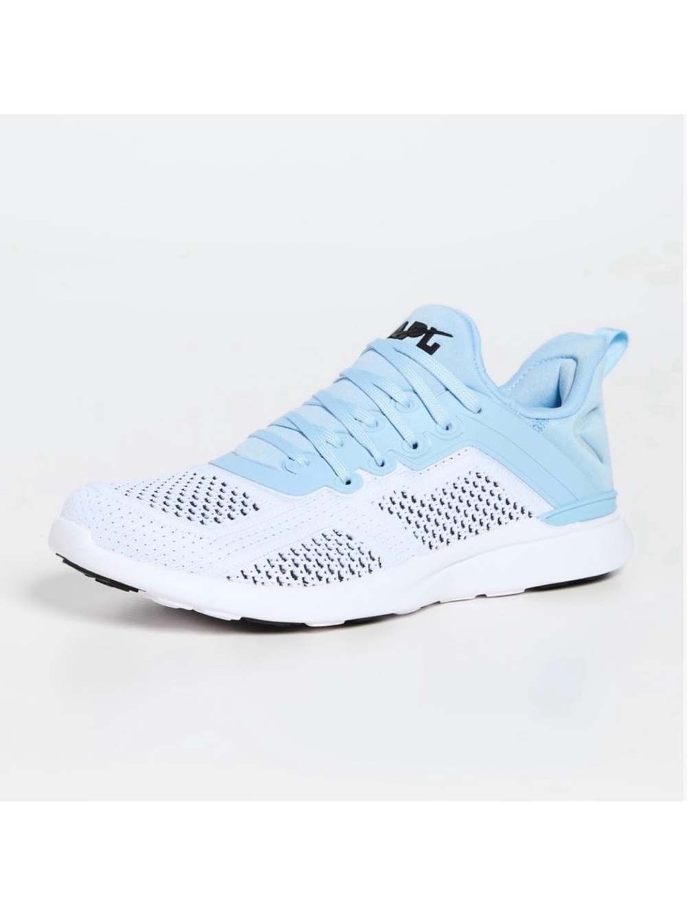 APL | Women’s TechLoom Tracer Sneakers in Ice Blue/White/Black, Size 11